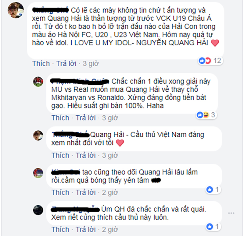 Người hâm mộ phát cuồng với chiến thắng lịch sử của U23 Việt Nam